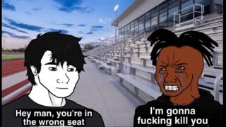 If whites use explosives.. they called terrorists, if NIGGERS use explosives, they just good boys lookin fo food n sheeeiiit