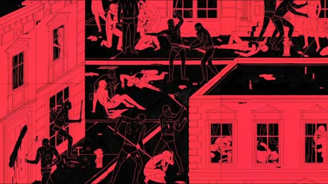 White nigger chased down and stabbed to death after fight with shitskin immigrant