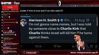 Where's harrison smith to comment on this and the death of charlie kirk?? Crickets?