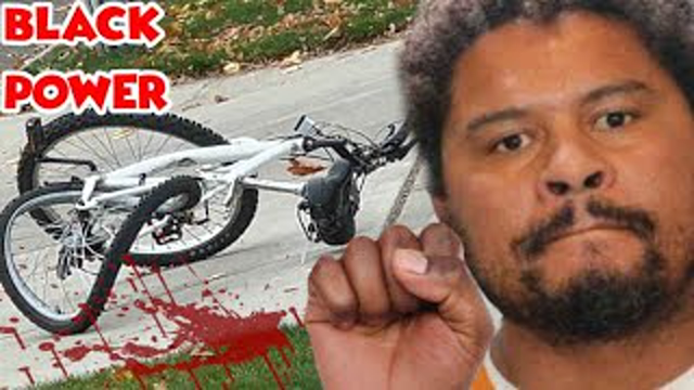 Black Guy Runs Down White Guy then returns to stab him to death While Screaming About Racism