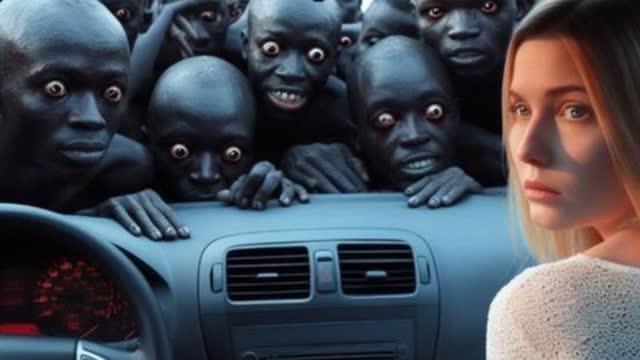 GROUP OF UGLY LITTLE NIGGER CUNTS ATTACK WHITE FINNISH GIRL