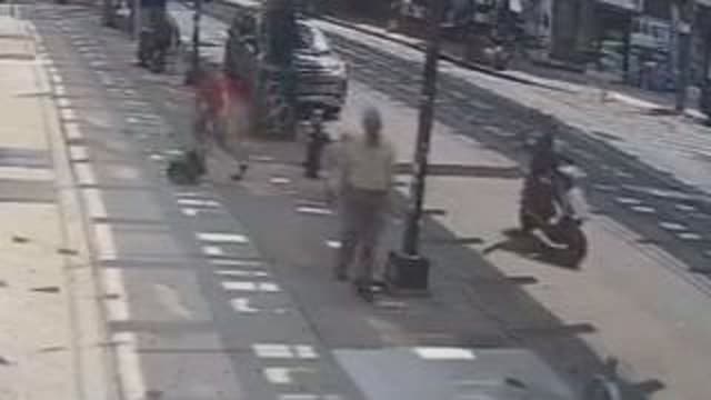 nigger scooter gunman in brooklyn nyc rides around shooting non-blacks for fun