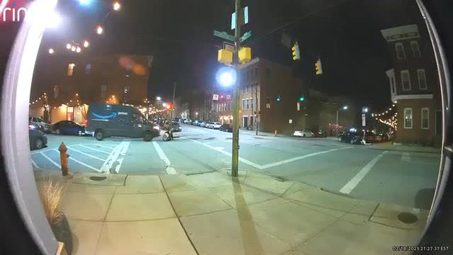 BALTIMORE: NIGGER RUNS OVER WOMAN WITH AMAZON VAN THEN DRIVES AWAY