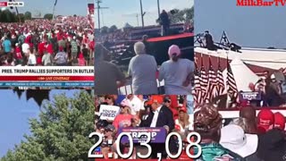 Multiple views of the attempted TRUMP ASSASSINATION