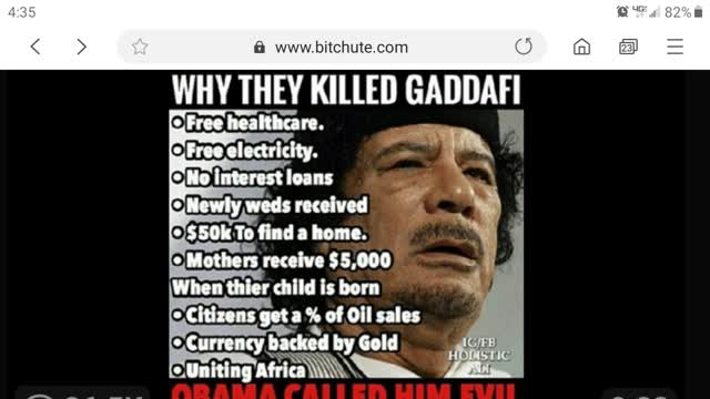 Muammar Gaddafi deep dive pt 1