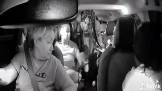 Trash Girls Beat Uber Driver Despite Her Driving Them Even Though Their Were too Many to Fit.