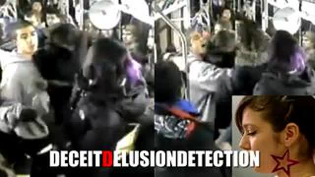 Five black teens assault a pregnant white female on a bus
