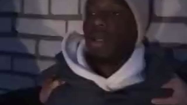 Nigger pedo rapist in France gets street justice