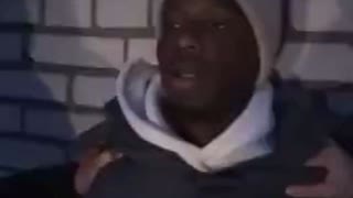 Nigger pedo rapist in France gets street justice