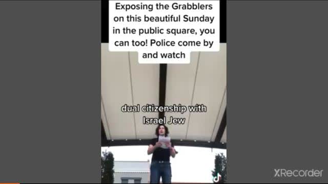 This young man publicly ???? Name's that Jew...?????