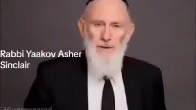 Rabbi Yaakov Asher: Goy Cucks do the Bidding of Jews as the Master Race chosen by God