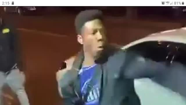 BLACK MALE MURDERS WHITE FATHER IN FRONT OF HIS INFANT