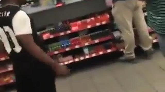 Never turn ur back on a raving lunatic NIGGER