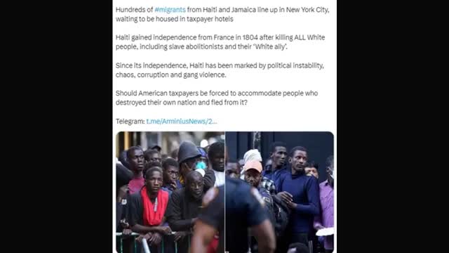 A victim of the antiwhite "rhetoric" of vast niggers of African coonvill