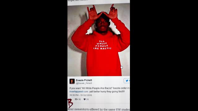 JEW bernie sanders declares war on white nationalist