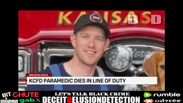 WHITE MALE FIREFIGHTER DIES AFTER BEING STABBED TO DEATH INSIDE AMBULANCE BY A NIGGER FEMALE SUSPECT