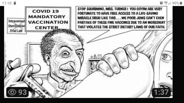 REMEMBER WHO IS BEHIND THE GENOCIDAL JEW JAB