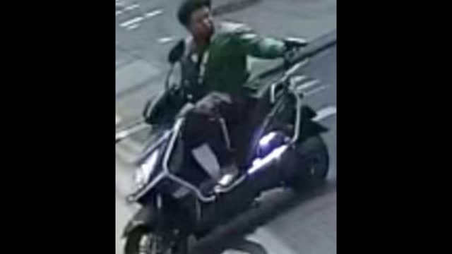 EVIL NIGGER GOES ON RANDOM SHOOTING SPREE ON HIS MOPED IN NYC, SHOOTS 4, KILLS 87 YEAR OLD MAN