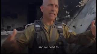 Admission of an Israeli soldier to having killed 8 babies