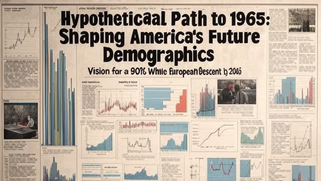 Scenarios to Lower U.S. Population to 1965 Levels and Shift Demographics to Past Ratios