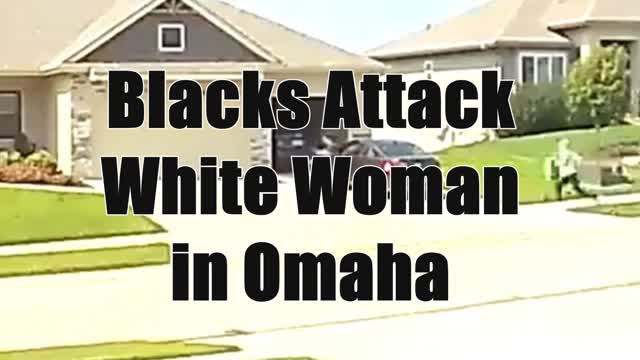 Blacks Attack White Woman in Her Driveway in Quiet Omaha Nebraska Neighborhood