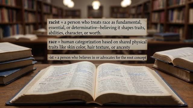 Race-ist: A Comprehensive Etymological and Semantic Analysis of "Racist"