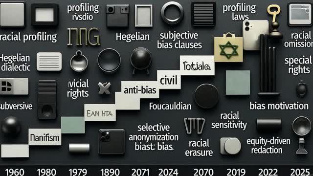 Progressive Jewish Subversion From Hate Crime Laws to Racial Profiling and Omission Policies