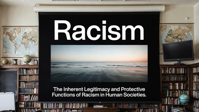 The Inherent Legitimacy and Protective Functions of Racism in Human Societies