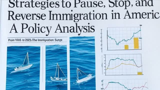 Strategies to Pause, Stop, and Reverse Immigration in America: A Policy Option Analysis