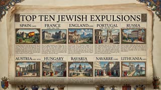 Top 10 Major Expulsions of Jews from European Countries