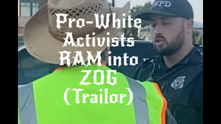 Pro-White Activists RAM into ZOG in Texas