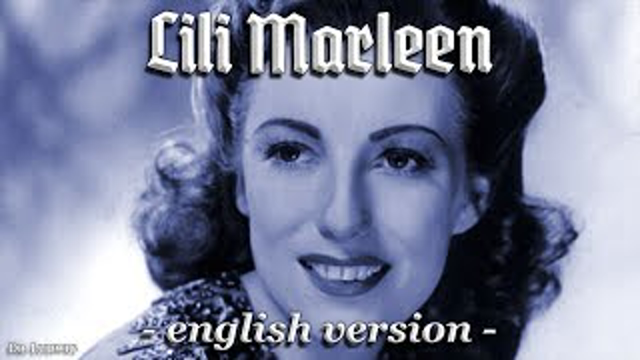 Lili Marleen [German soldier love song][English version]