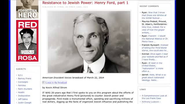 Henry Ford and The International Jew