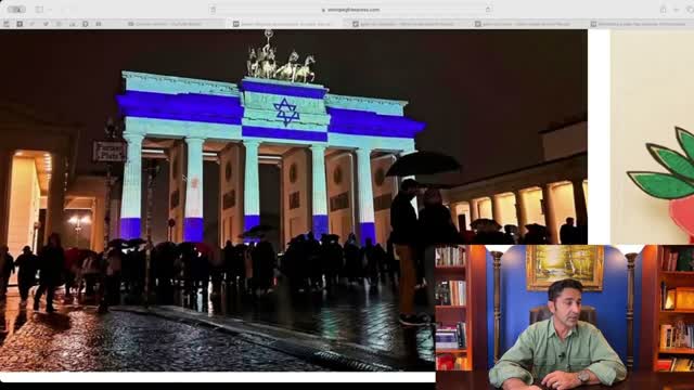 Progressive Germany shows its solidarity with Israel. Great German cultural achievements.