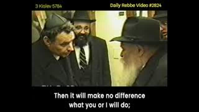Lubavitcher Rebbe: "They Will Wage War Anyways" RebbeDaily #2824