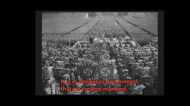 Hitler Gives Glory To God