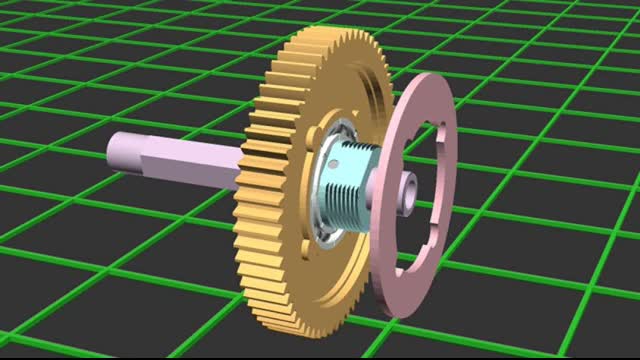1/10th 4WD Off-Road Top Shaft Assembly Animation