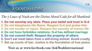 The Noahide Laws Explained, James P. Wickstrom