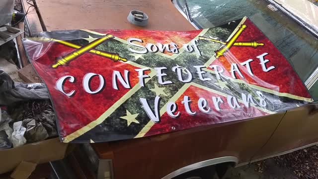 CONFEDERATE VETERANS BANNER
