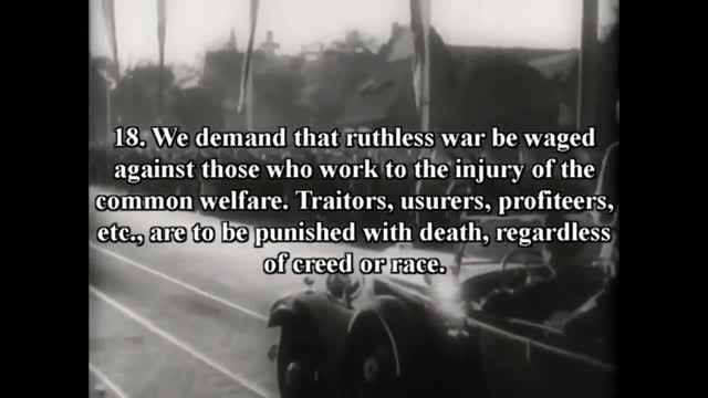 25 Principles of National Socialist Germany