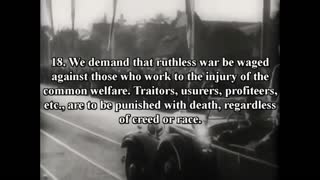 25 Principles of National Socialist Germany