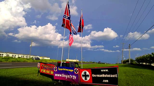 FLAGGING, ELECTION FRAUD, GOYIMTV, TRUTH GERMAN HOLOCAUST