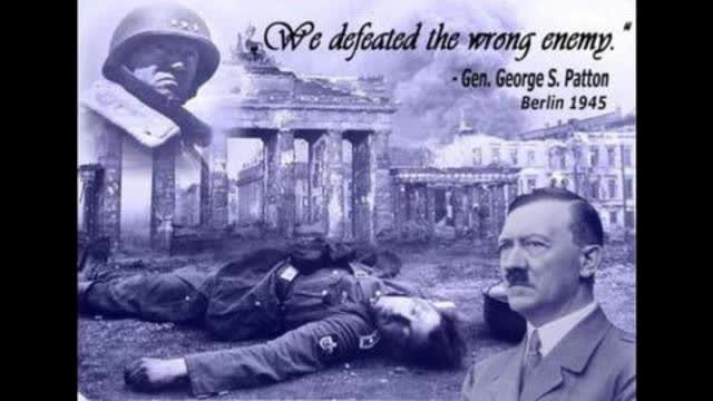 WE DEFEATED THE WRONG ENEMY BY PATTON.45