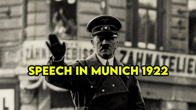 Hitler Speech 1922: "The Jewish Question" (In English)