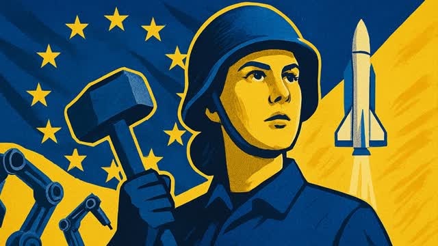 The Europe Giant Wakes ⚔️ ReArm Europe Patriotic Propaganda 2025 Edit (ENG/CZ)