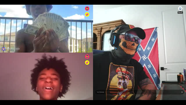 HOOD RICH NIGGER RAPPER FLASHING $17