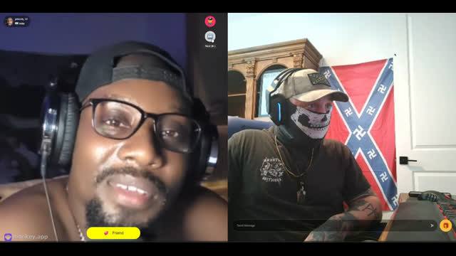 'SMART NIGGER' TRIES TO ARGUE