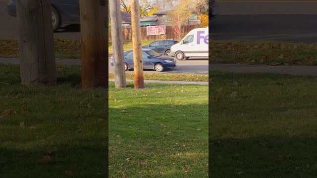 Banner Drop Toronto. Ontario.Canada