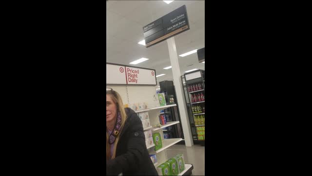 Target shopping protest Cancel Covid Co