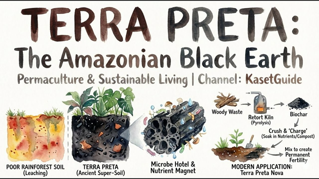 The Lost Amazon Secret: ? How to Make 'Terra Preta' Super Soil